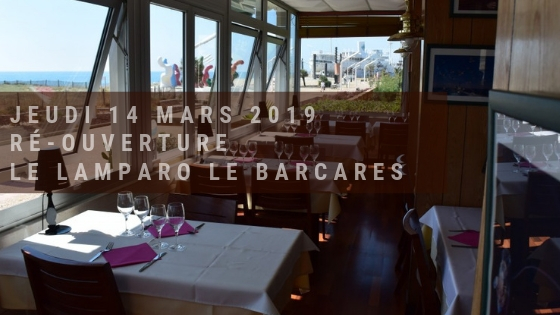 Ré-ouverture le Jeudi 14 mars. Toute l'équipe du Lamparo vous attend Ré-ouverture le Jeudi 14 mars. Toute l'équipe du Lamparo vous attend