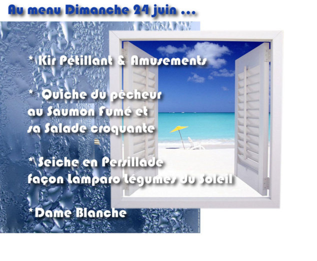 Dimanche 24 juin : l'été est là ! Nous vous attendons Dimanche 24 juin : l'été est là ! Nous vous attendons