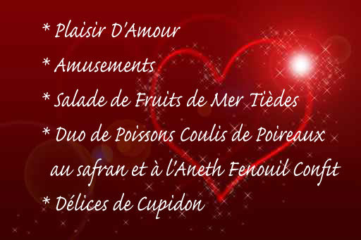 Vendredi 14 Février, Vive la Saint Valentin