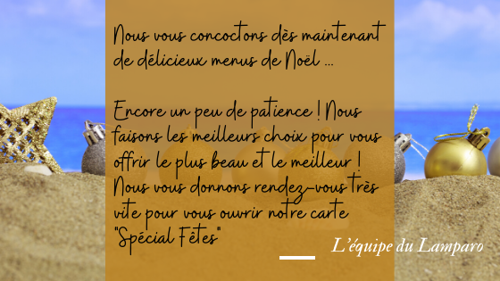 C'est bientôt Noël ... Nous vous préparons de délicieux menus ! Encore un peu de patience C'est bientôt Noël ... Nous vous préparons de délicieux menus ! Encore un peu de patience