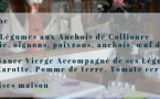 Au menu Dimanche 14 avril déjeuner ...